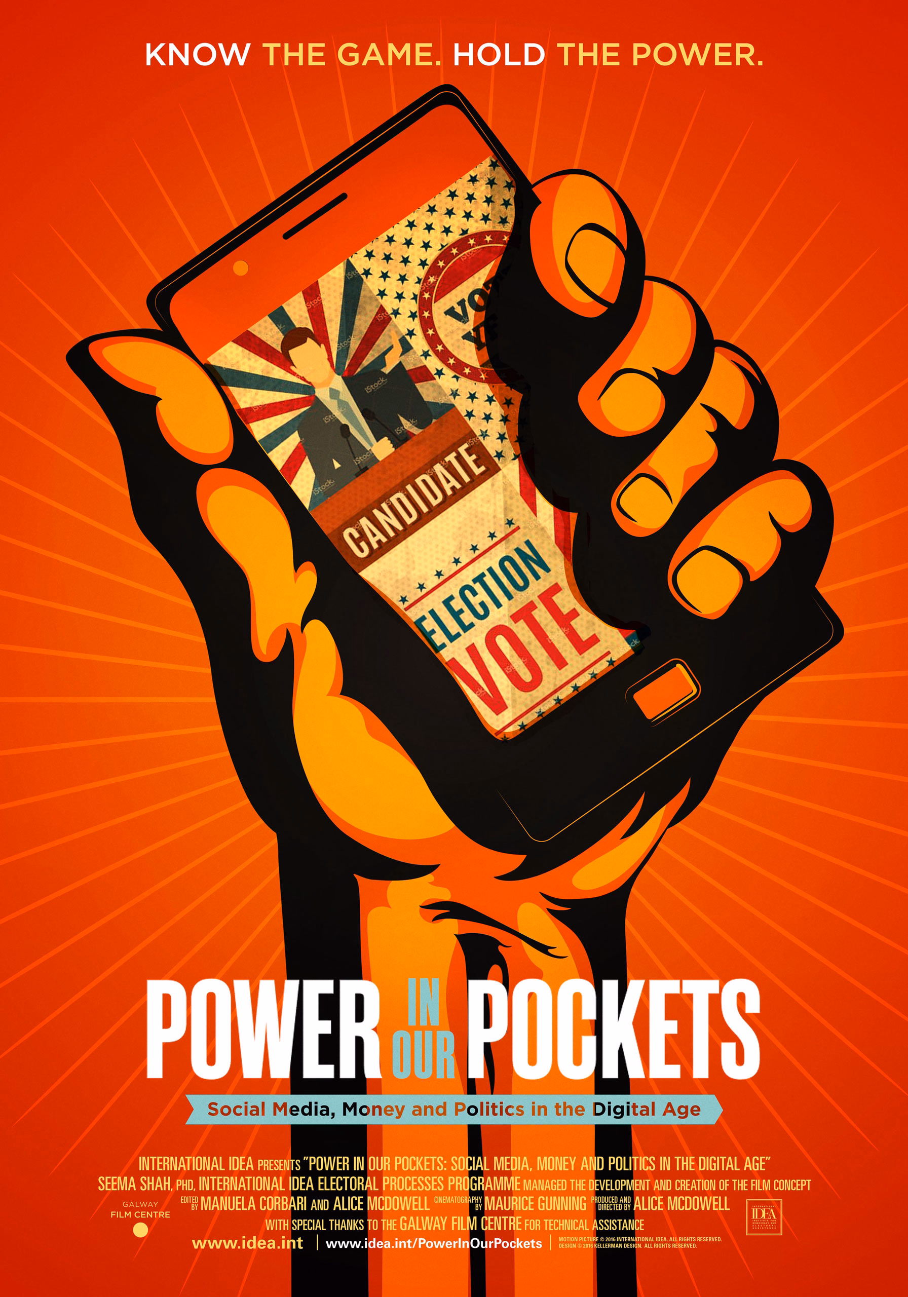 Power in Our Pockets (2016) Alice McDowell theatrical onesheet v1