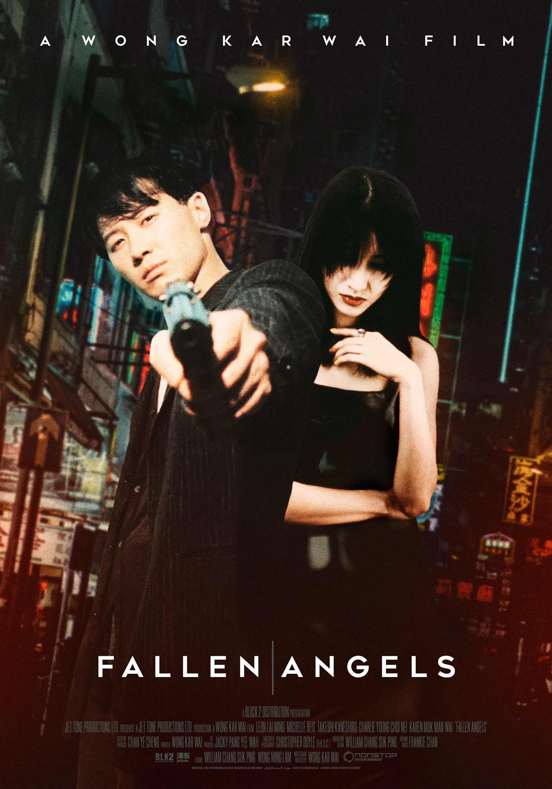 Fallen Angels (1995) theatrical onesheet
