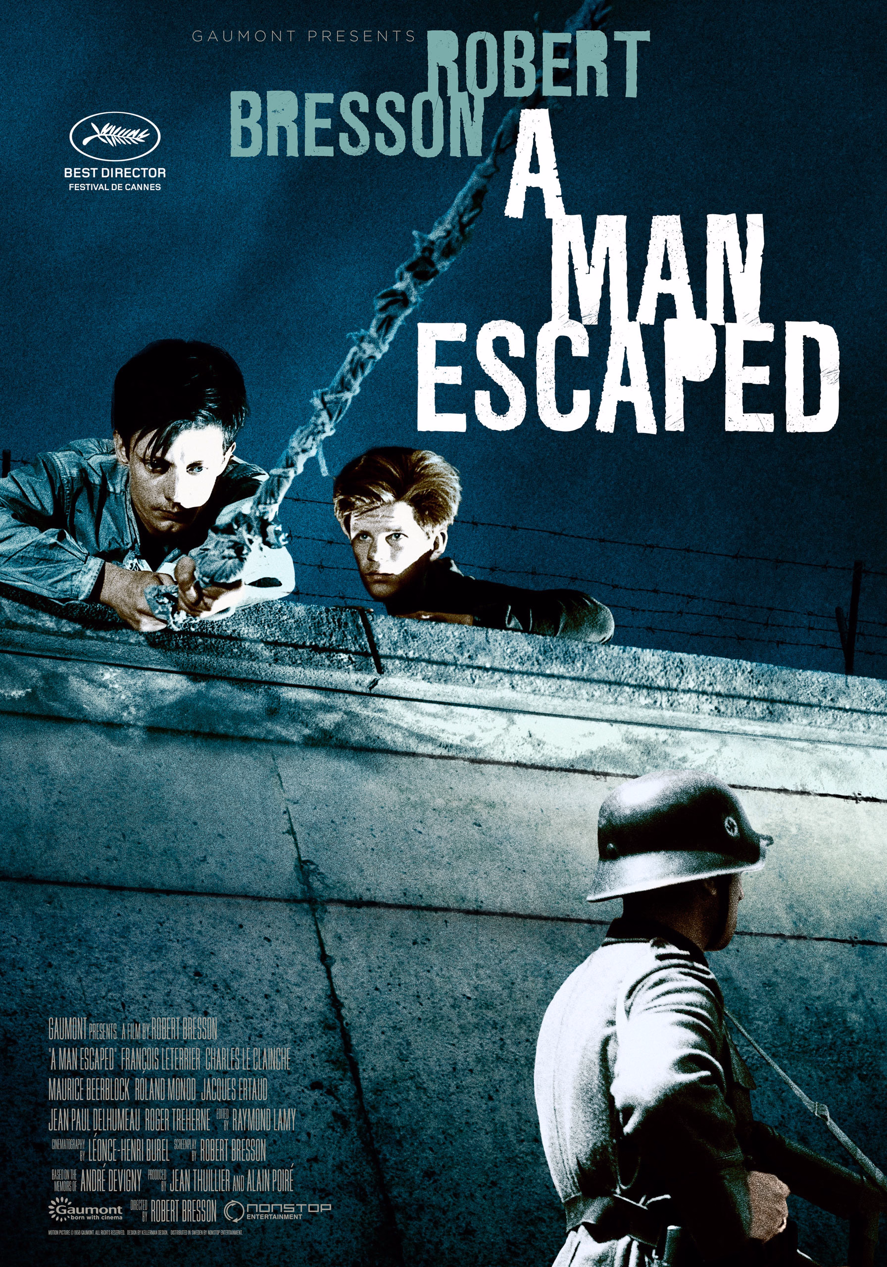 A Man Escaped (1956) theatrical onesheet