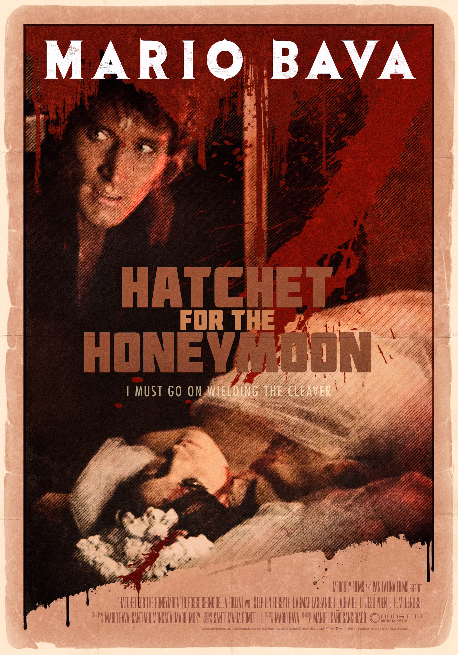 Hatchet for the Honeymoon (1969) theatrical onesheet