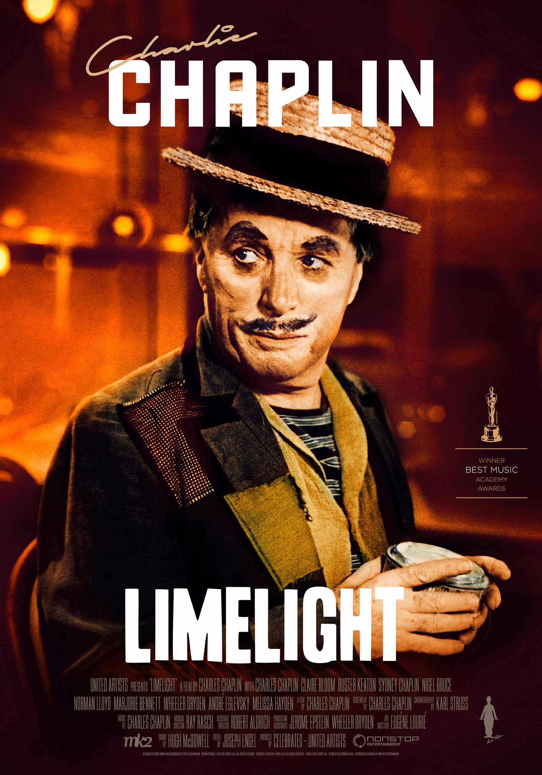 Limelight (1952) theatrical onesheet