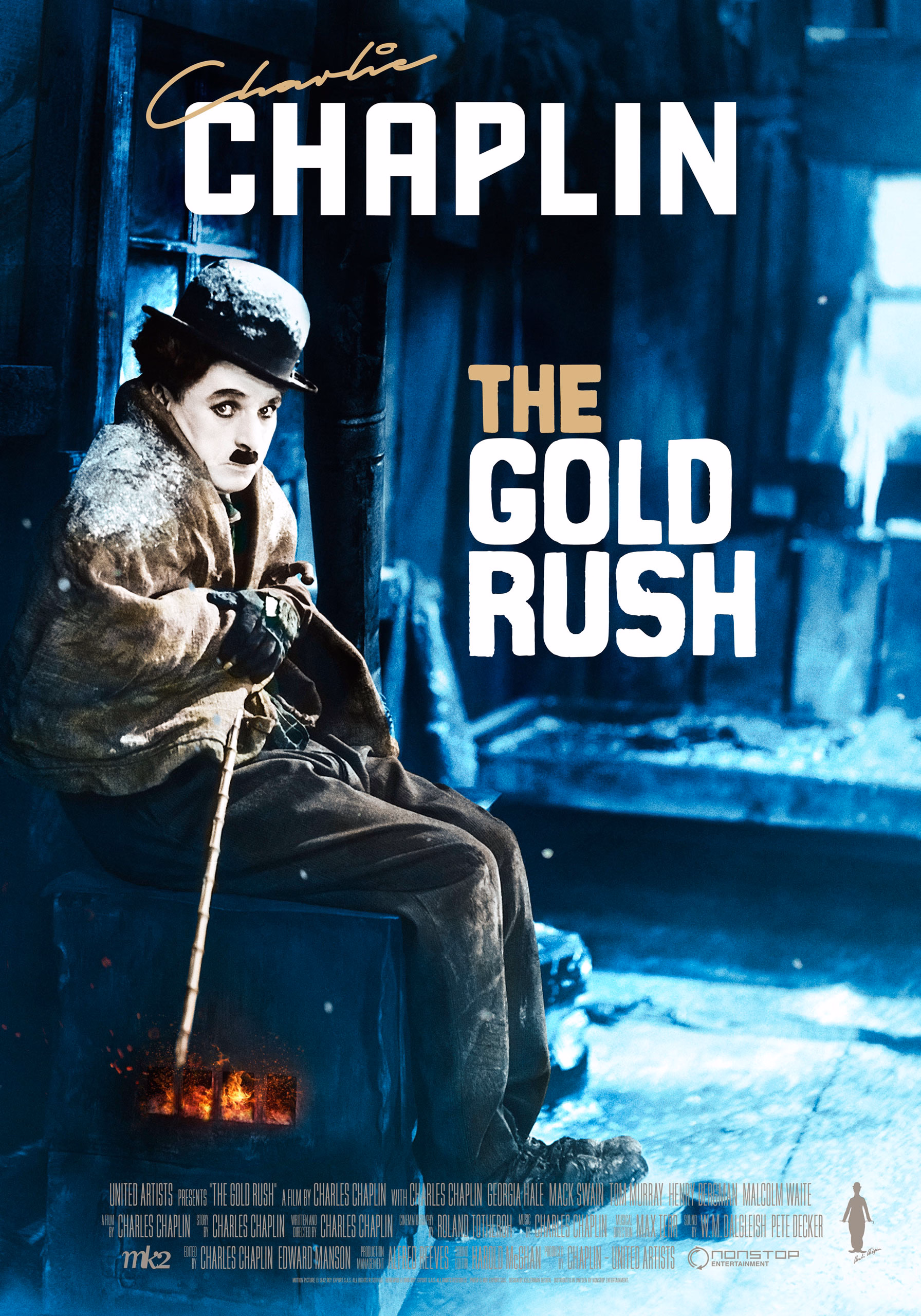The Gold Rush (1925) theatrical onesheet