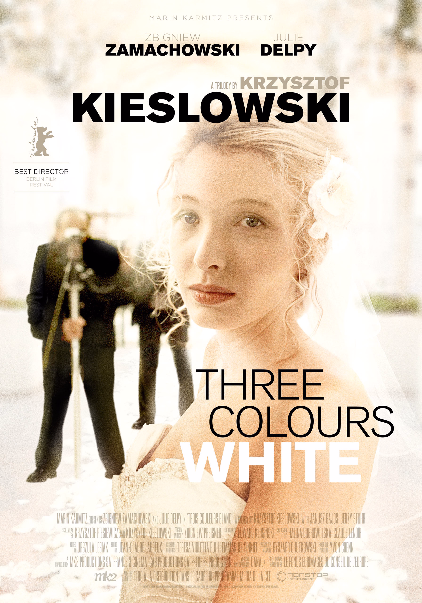 Three Colours White (1993) theatrical onesheet