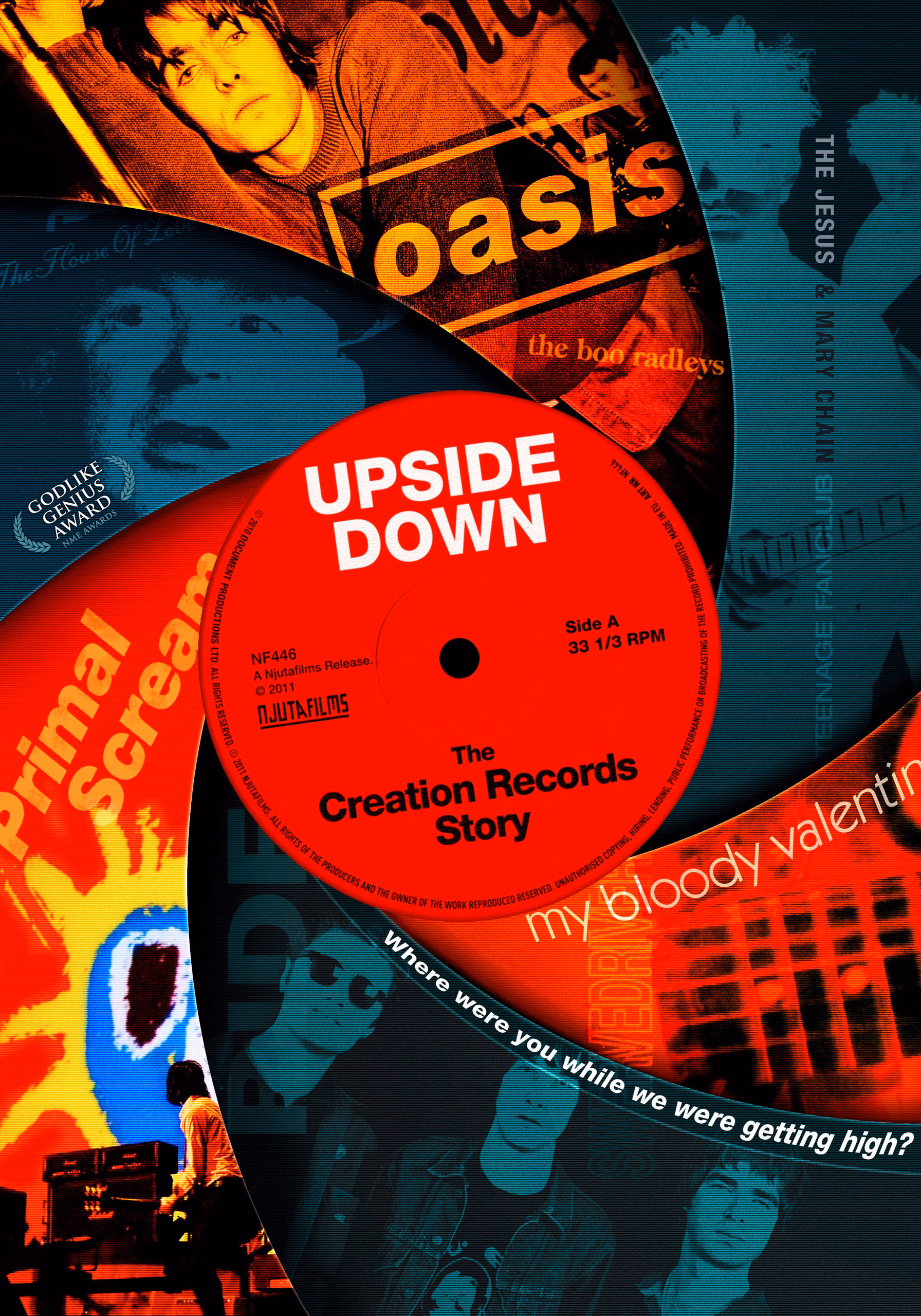 Upside Down – The Creation Records Story (2010) key art