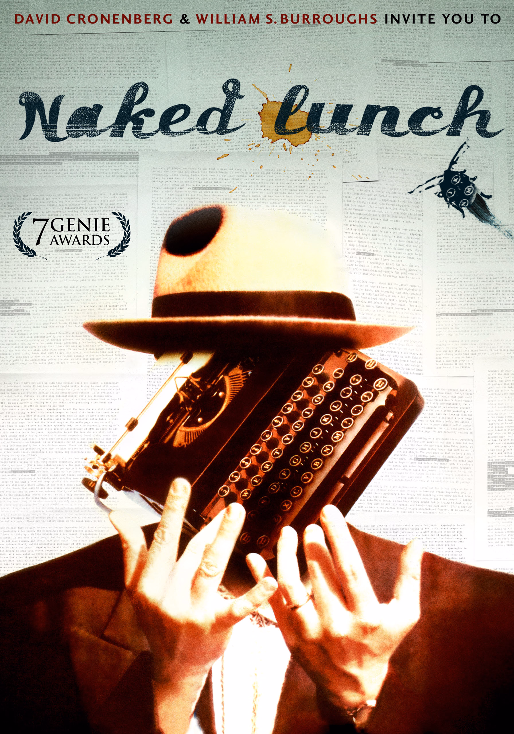 Naked Lunch (1991) David Cronenberg [key art] © 2005 Kellerman Design